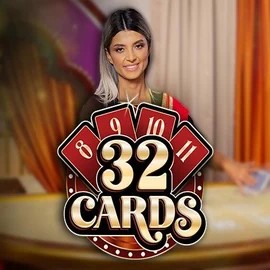 32 Cards slot visual from Ezugi available on tikalscasino.de