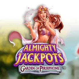 Almighty Jackpots: Garden of Persephone game by Novomatic – logo hosted on Tikal Casino