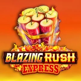 Logo of Blazing Rush Express from AreaVegas at Tikal Casino