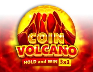 Coin Volcano logo by 3 Oaks Gaming at Tikal CasinoCoin Volcano