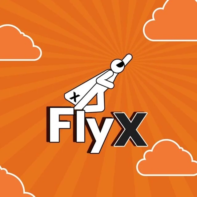 FlyX slot logo by Buck Stakes Entertainment at Tikal CasinoFlyX