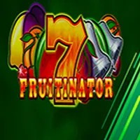 Logo of Fruitinator Jackpot King from Blueprint Gaming at Tikal Casino