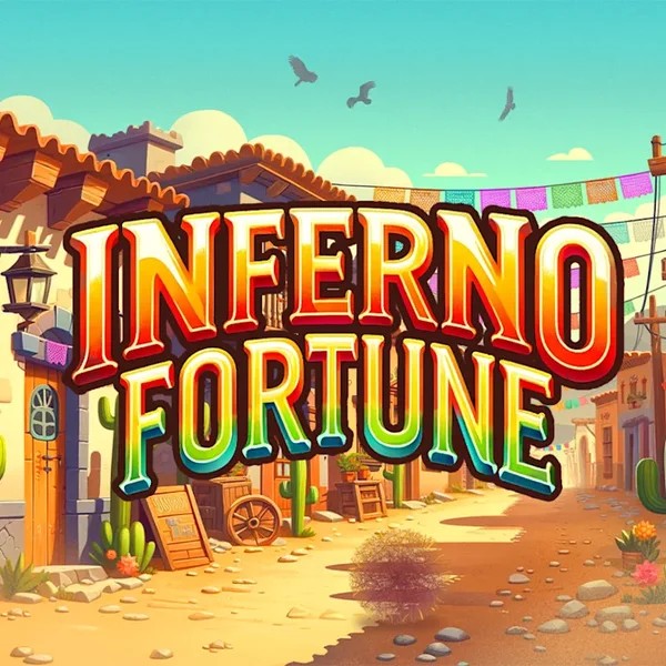 Inferno Fortune slot logo by Atomic Slot Lab at Tikal CasinoInferno Fortune