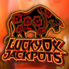 Lucky Ox Jackpots logo – Jackpots by Rival at Tikal Casino