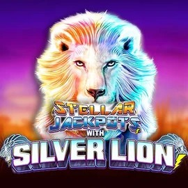 Try Stellar Jackpots with Silver Lion slot by Lightning Box Game on tikalscasino.de – logo image