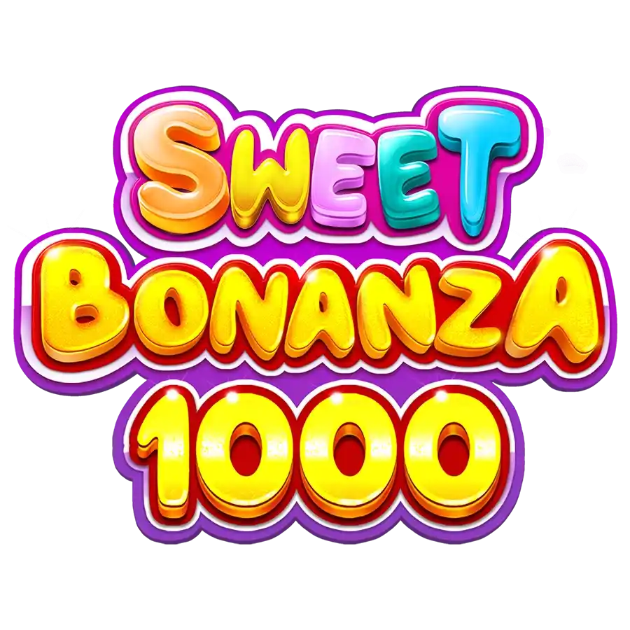 Logo of Sweet Bonanza 1000 from Pragmatic Play at Tikal Casino