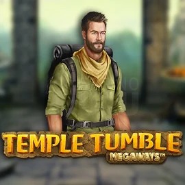 Temple Tumble Megaways game by Relax Gaming – logo hosted on Tikal Casino