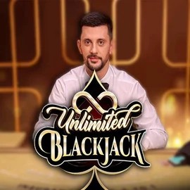 Unlimited Blackjack slot logo by Ezugi at Tikal CasinoUnlimited Blackjack
